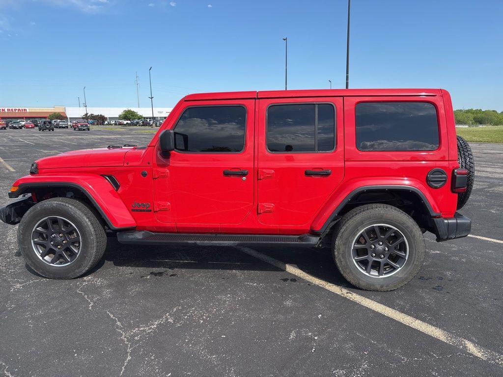 used 2021 Jeep Wrangler Unlimited car, priced at $26,552