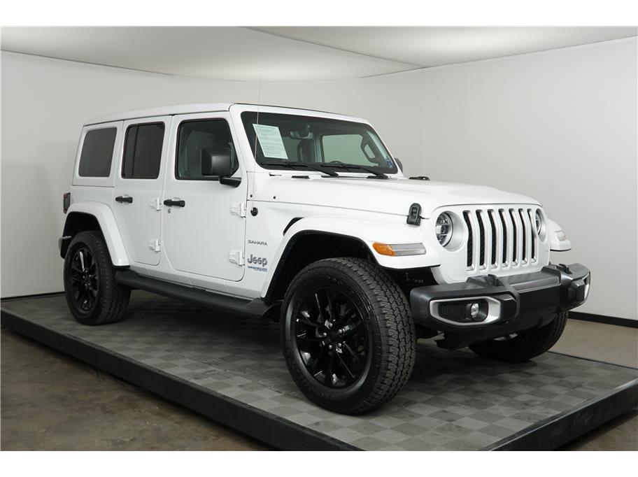 used 2021 Jeep Wrangler Unlimited 4xe car, priced at $27,995