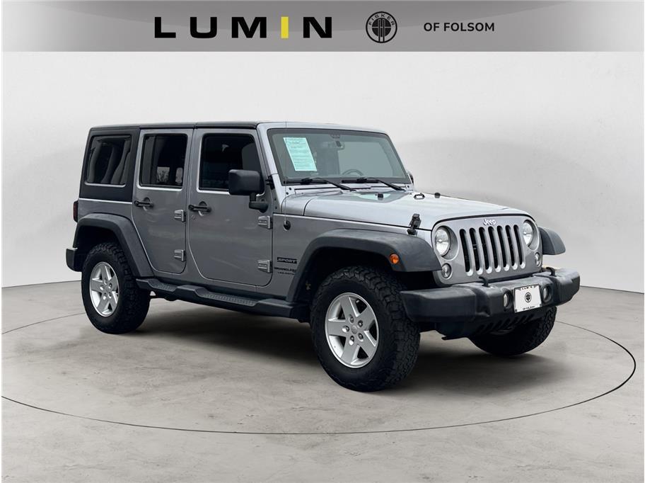 used 2018 Jeep Wrangler JK Unlimited car, priced at $18,595