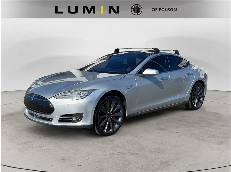 used 2014 Tesla Model S car, priced at $18,995