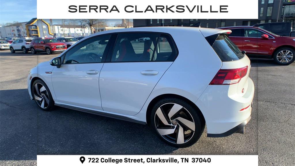 used 2024 Volkswagen Golf GTI car, priced at $24,235