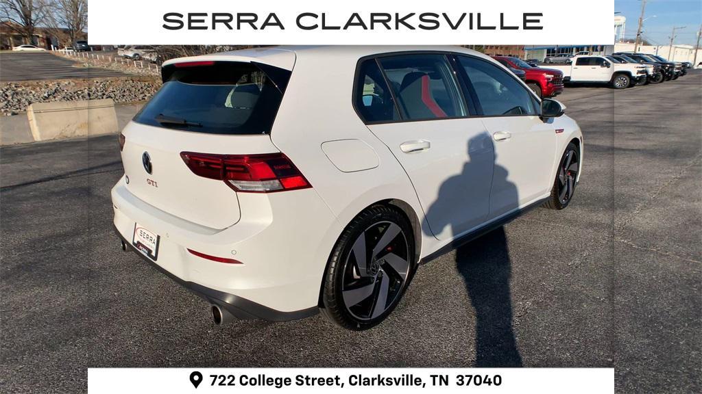used 2024 Volkswagen Golf GTI car, priced at $24,235