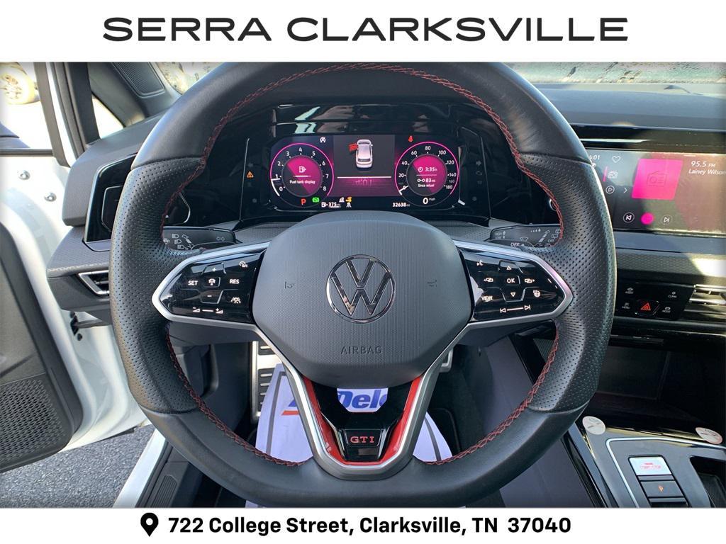 used 2024 Volkswagen Golf GTI car, priced at $24,235