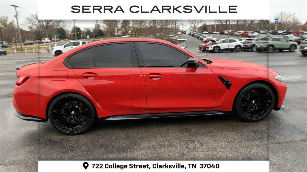 used 2023 BMW M3 car, priced at $70,548
