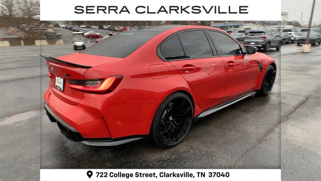 used 2023 BMW M3 car, priced at $70,548