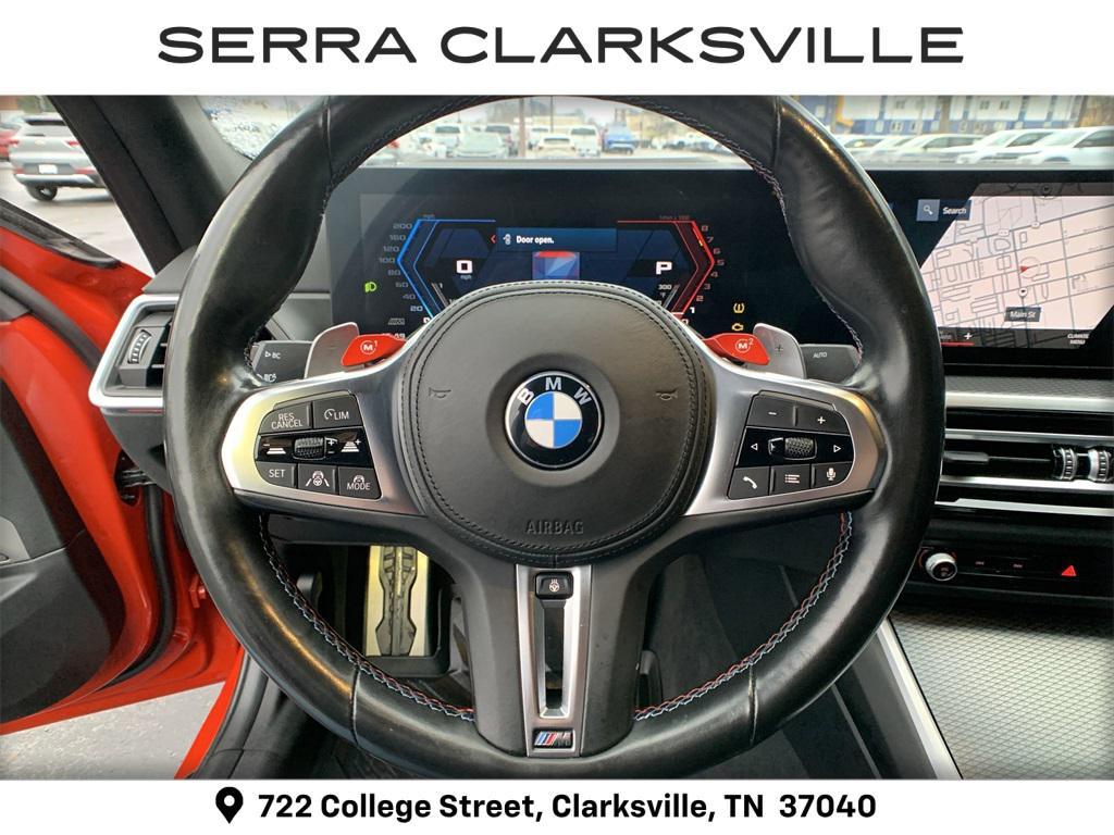 used 2023 BMW M3 car, priced at $70,548