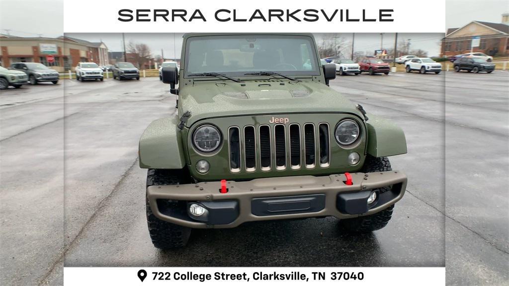 used 2016 Jeep Wrangler Unlimited car, priced at $18,644