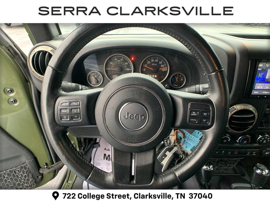 used 2016 Jeep Wrangler Unlimited car, priced at $18,644