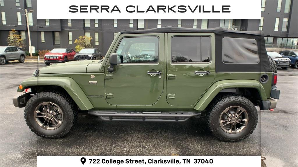 used 2016 Jeep Wrangler Unlimited car, priced at $18,644