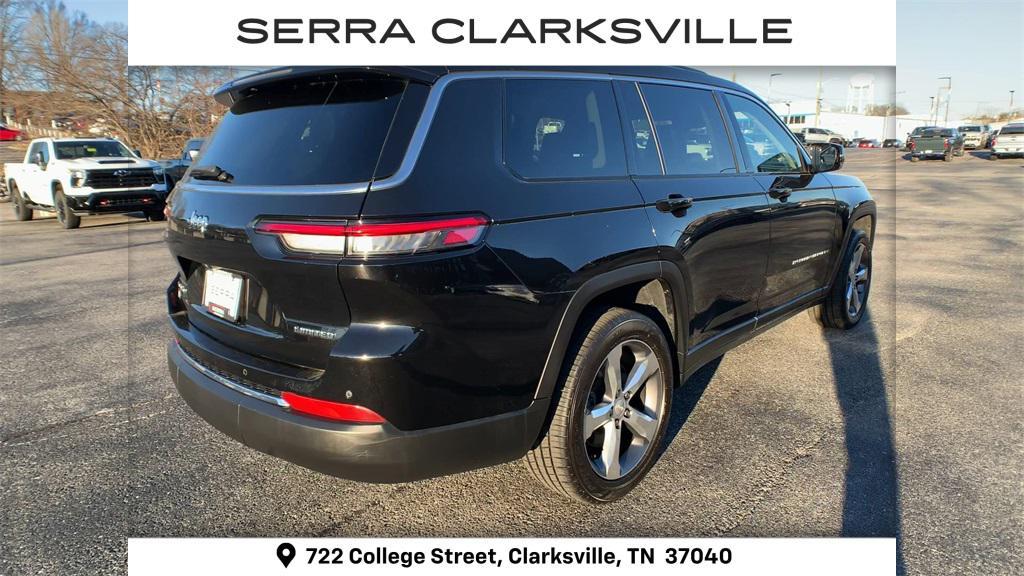 used 2021 Jeep Grand Cherokee L car, priced at $23,277