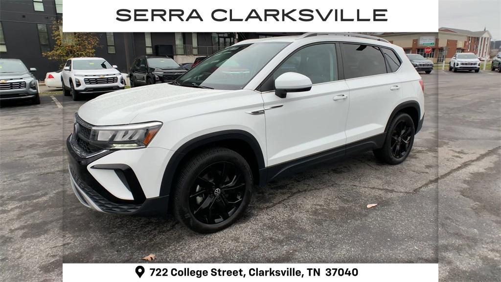 used 2023 Volkswagen Taos car, priced at $19,291