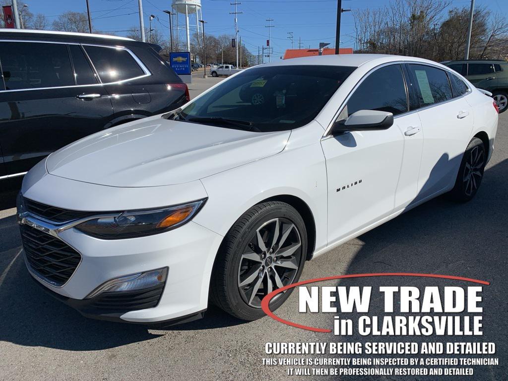 used 2021 Chevrolet Malibu car, priced at $18,224