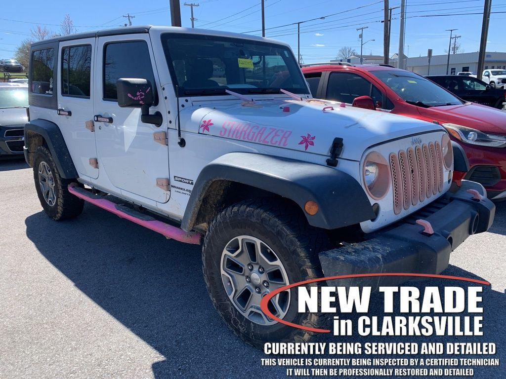 used 2018 Jeep Wrangler JK Unlimited car, priced at $16,899