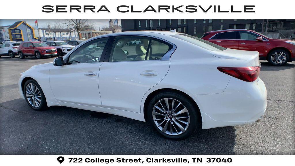 used 2022 INFINITI Q50 car, priced at $27,488