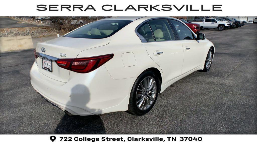 used 2022 INFINITI Q50 car, priced at $27,488