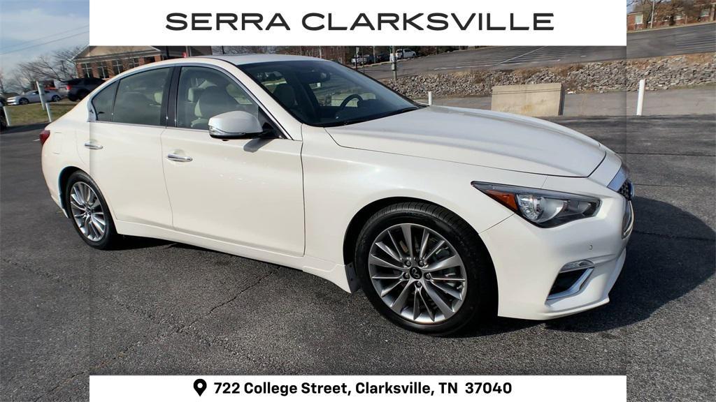 used 2022 INFINITI Q50 car, priced at $26,880