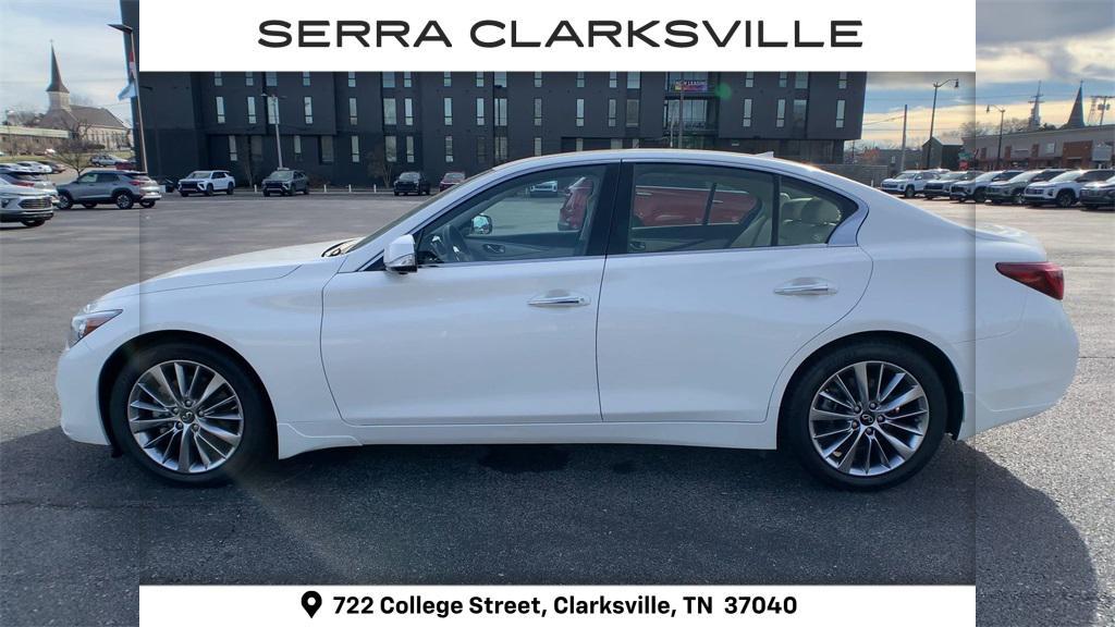 used 2022 INFINITI Q50 car, priced at $26,880