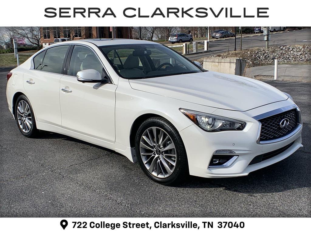 used 2022 INFINITI Q50 car, priced at $26,880