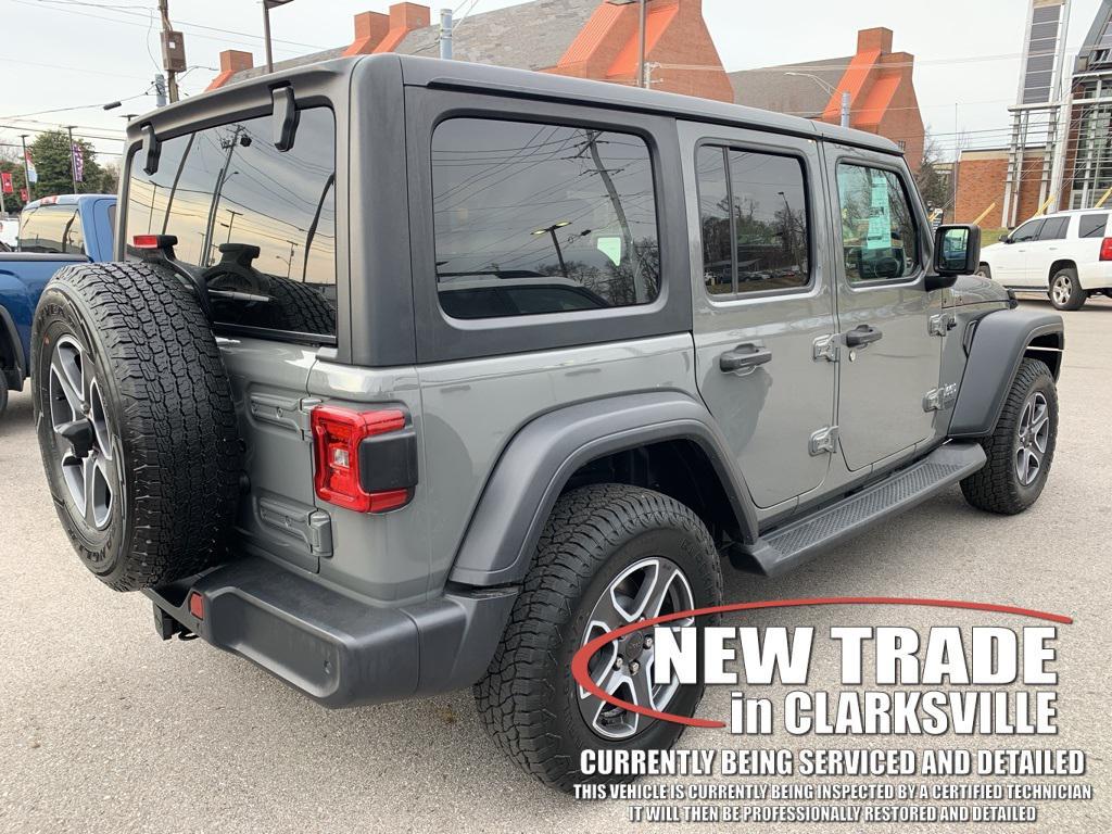 used 2020 Jeep Wrangler Unlimited car, priced at $23,989