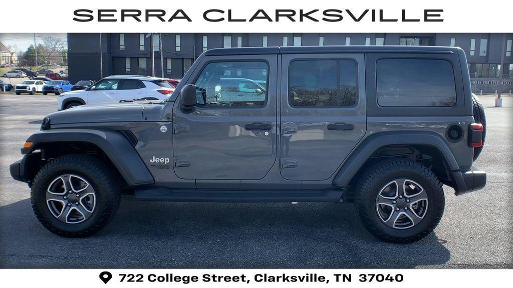 used 2020 Jeep Wrangler Unlimited car, priced at $23,989