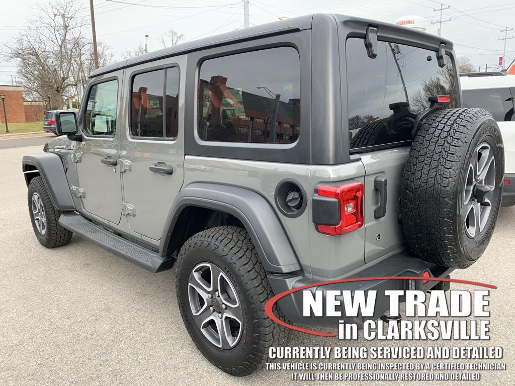 used 2020 Jeep Wrangler Unlimited car, priced at $23,989