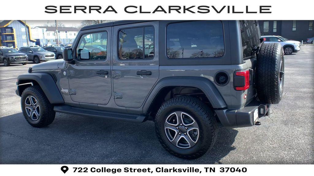 used 2020 Jeep Wrangler Unlimited car, priced at $23,989