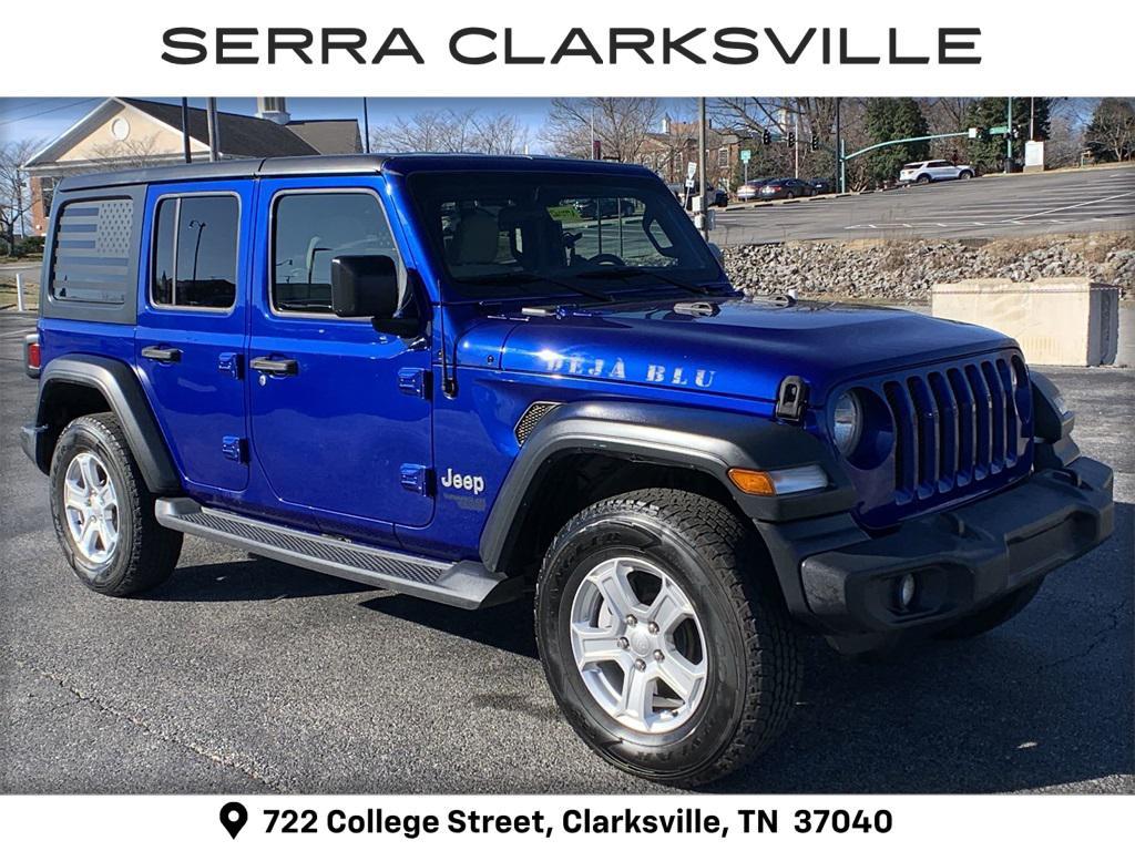 used 2018 Jeep Wrangler Unlimited car, priced at $20,923