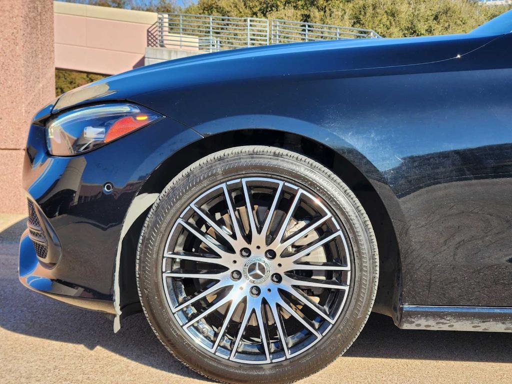 used 2022 Mercedes-Benz C-Class car, priced at $29,990