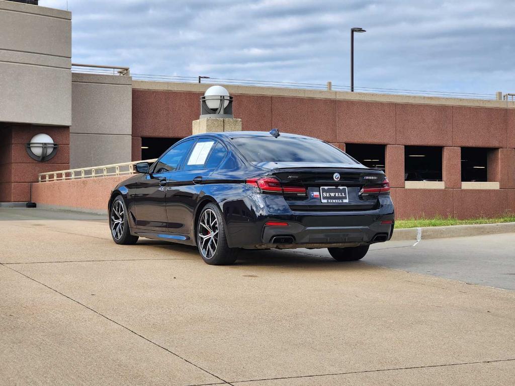 used 2023 BMW M550 car, priced at $48,406