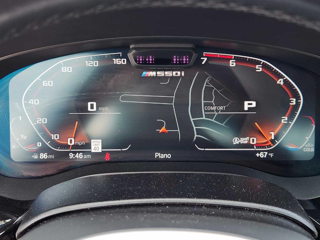 used 2023 BMW M550 car, priced at $48,406