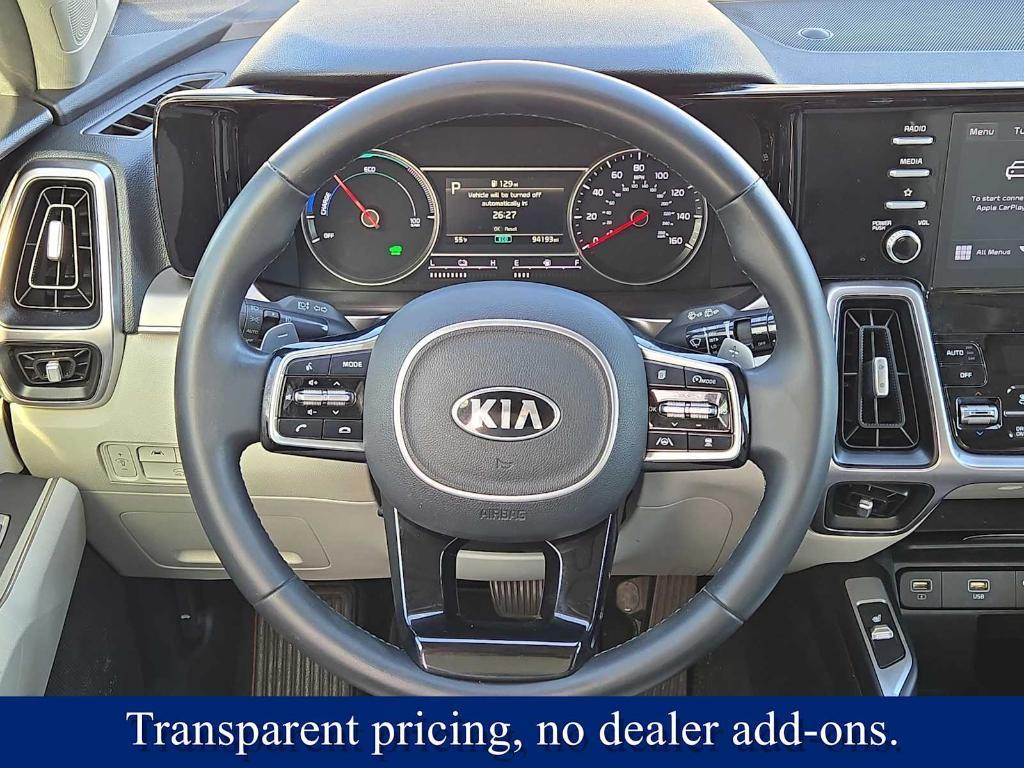 used 2021 Kia Sorento Hybrid car, priced at $20,800