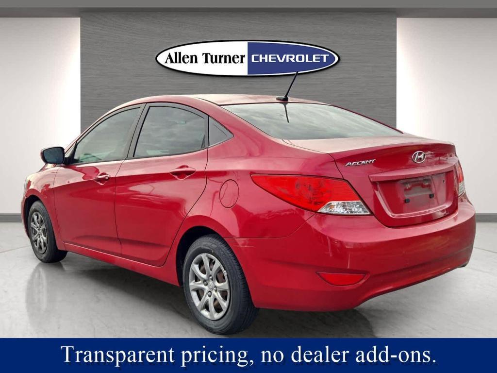 used 2013 Hyundai Accent car, priced at $4,900
