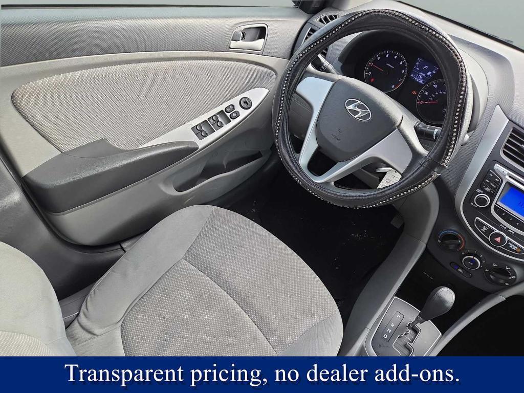 used 2013 Hyundai Accent car, priced at $4,900