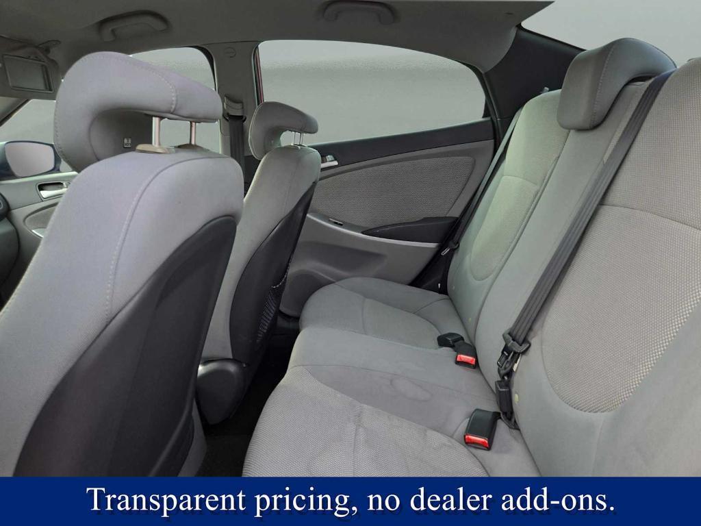 used 2013 Hyundai Accent car, priced at $4,900