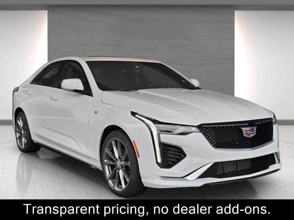 new 2026 Cadillac CT4 car, priced at $48,345