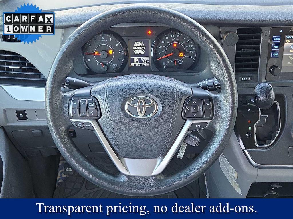 used 2015 Toyota Sienna car, priced at $6,800