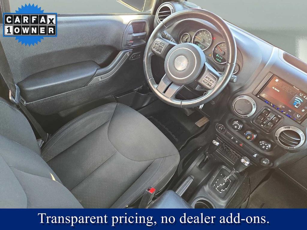 used 2016 Jeep Wrangler Unlimited car, priced at $18,776
