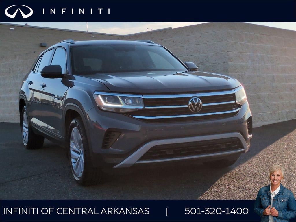 used 2022 Volkswagen Atlas Cross Sport car, priced at $20,955