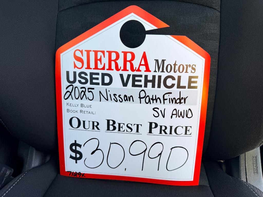 used 2025 Nissan Pathfinder car, priced at $31,075