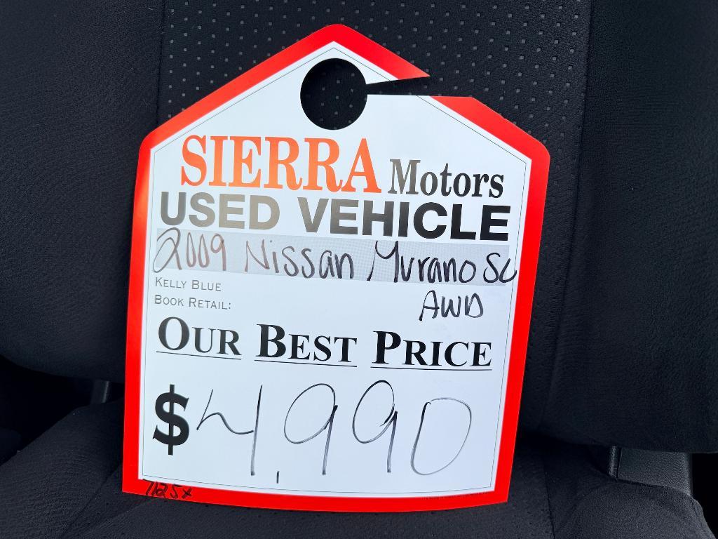 used 2009 Nissan Murano car, priced at $4,875