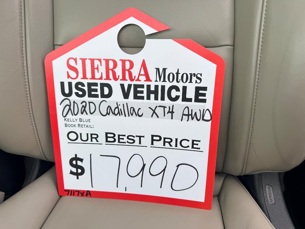 used 2020 Cadillac XT4 car, priced at $18,160