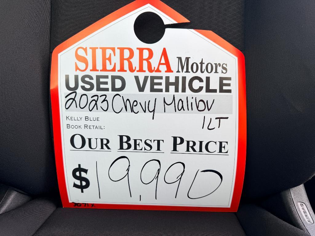 used 2023 Chevrolet Malibu car, priced at $16,900