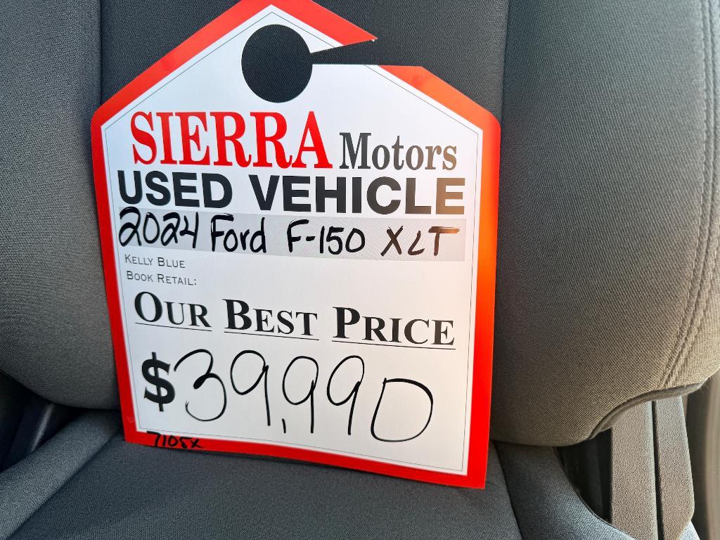 used 2024 Ford F-150 car, priced at $38,900