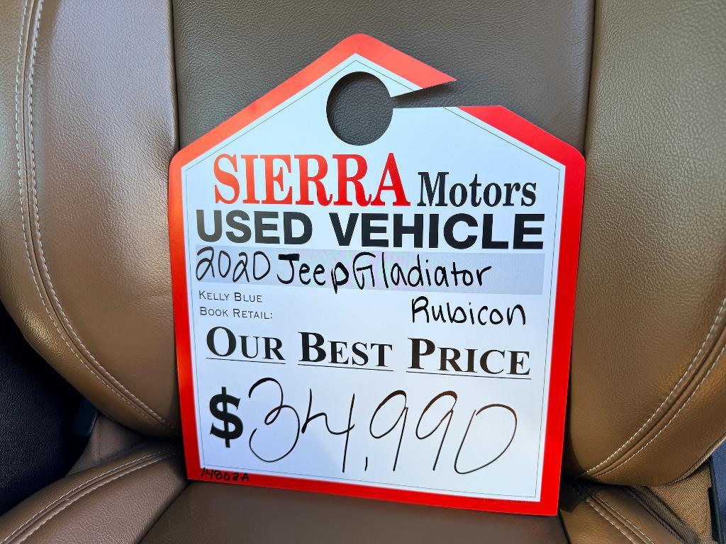 used 2020 Jeep Gladiator car, priced at $31,900