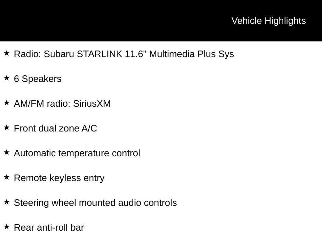 used 2024 Subaru Crosstrek car, priced at $24,593