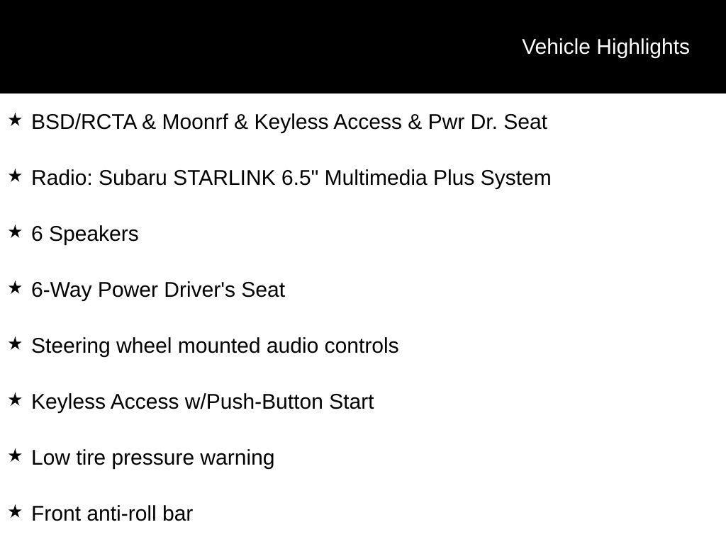 used 2023 Subaru Impreza car, priced at $20,593