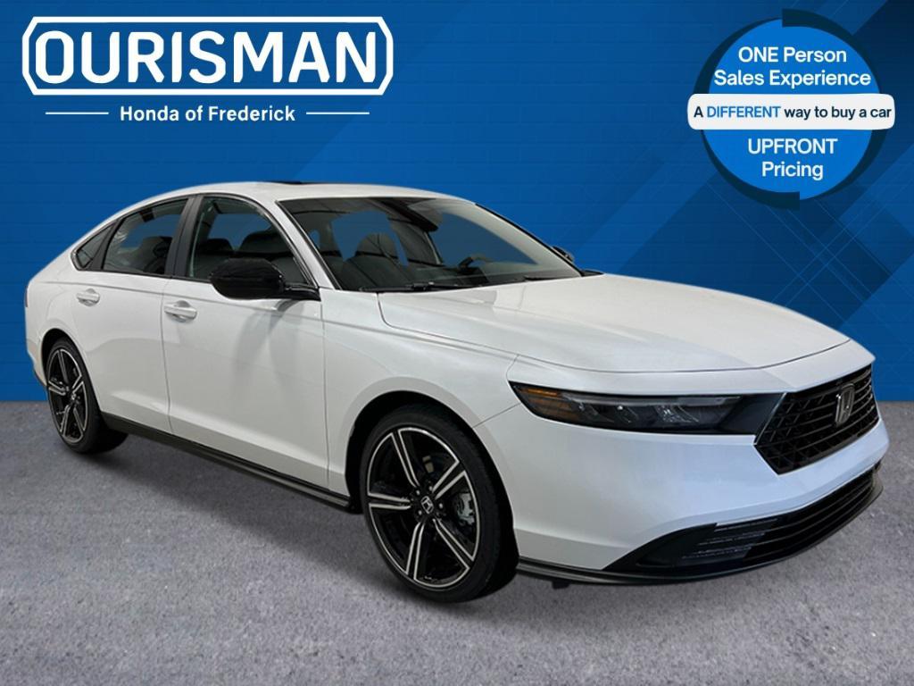 new 2025 Honda Accord Hybrid car, priced at $35,305