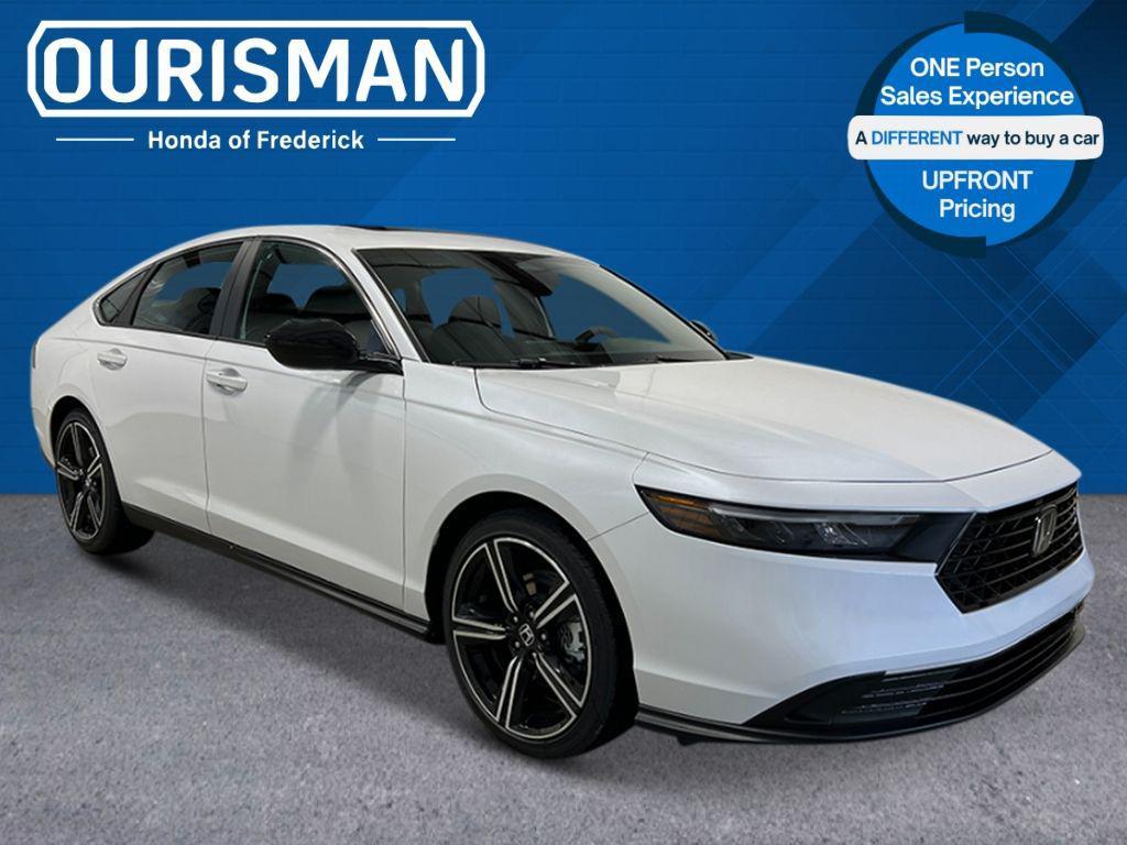 new 2025 Honda Accord Hybrid car, priced at $35,305