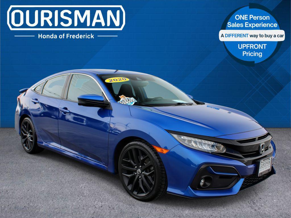 used 2020 Honda Civic Si car, priced at $18,890