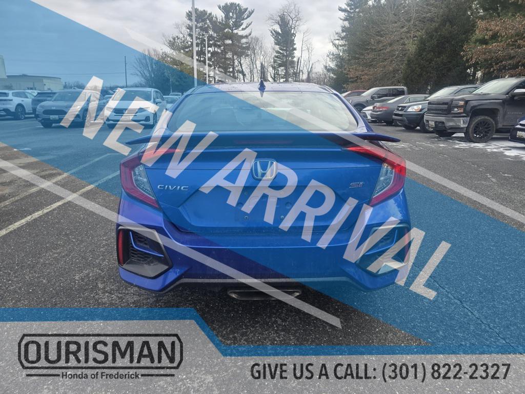 used 2020 Honda Civic Si car, priced at $19,500